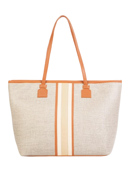 Frestvia Stripe Tote Bag for Women's